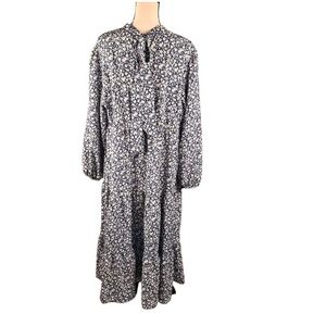 Shein Curve floral maxi dress